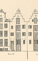 Keizersgracht 6, Tekening Caspar Philips