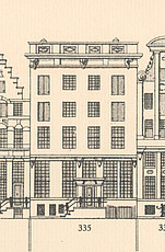 Herengracht 335, Tekening Caspar Philips