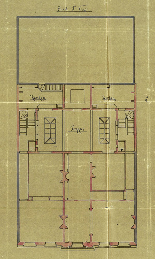 Keizersgracht 507 - 511 1886 1e verdieping SAA