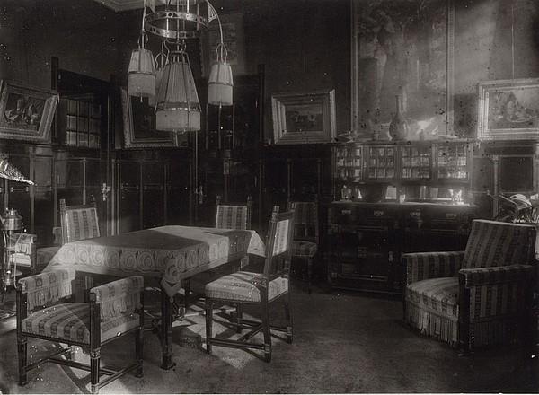 Keizersgracht 185 Maks woonkamer 1918 Merkelbach 1 SAA