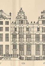 Keizersgracht 179, Tekening Philips Caspar