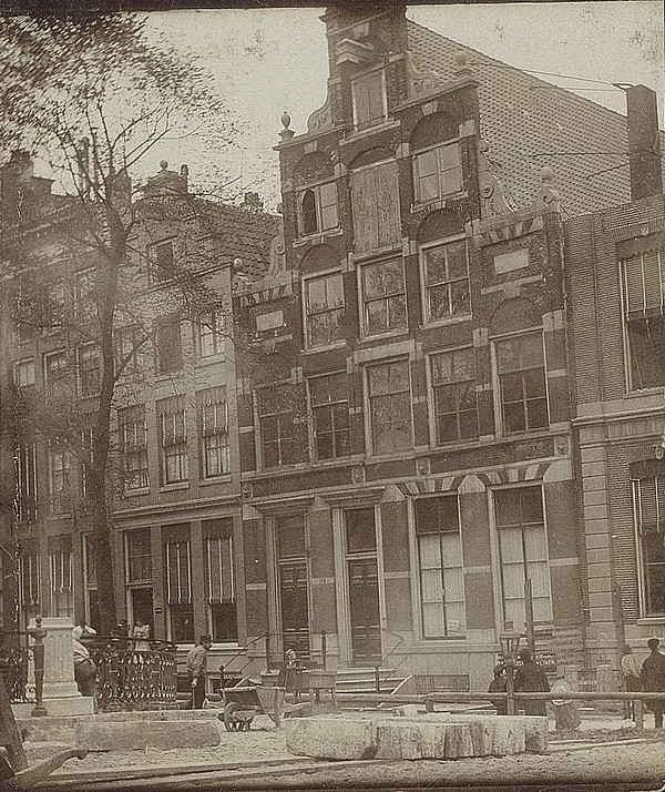 Keizersgracht 181-185 voor afbraak 1896 SAA