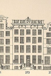 Keizersgracht 273, Tekening Grachtenboek