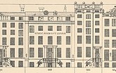 Keizersgracht 666-668, Tekening Caspar Philips