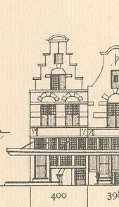 Keizersgracht 400, Tekening Caspar Philips