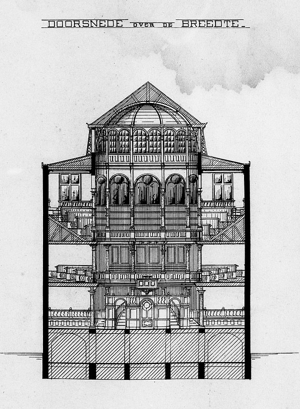 Keizersgracht 566 bouwtekening