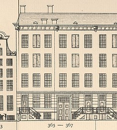 Keizersgracht 365, Tekening Caspar Philips