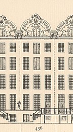 Keizersgracht 436, Tekening Caspar Philips