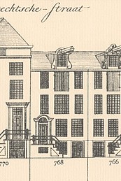 Keizersgracht 768 Tekening Caspar Philips