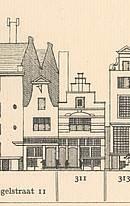 Herengracht 309, Tekening Caspar Philips