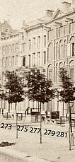 Keizersgracht 277 1860 corr k SAA