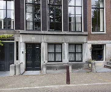 Keizersgracht 739, Ondergevel