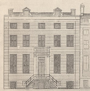 Herengracht 4, tekening Cornelis Danckerts