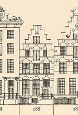 Keizersgracht 186 Tekening Philips Caspar