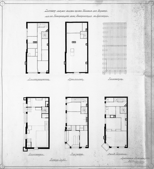 Herengracht 080 - Herenstraat 2 1896 platte gr SAA