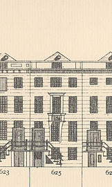 Herengracht 625, Tekening Caspar Philips