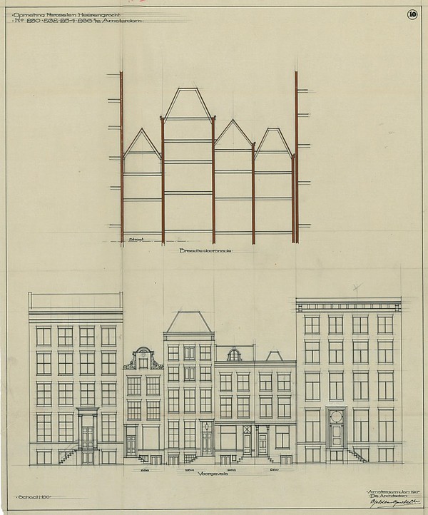 Herengracht 260-266 GEND t100-192