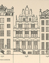 Herengracht 248 tekening Caspar Philips