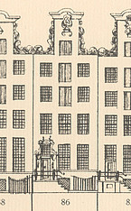 Keizersgracht 86, Tekening Caspar Philips