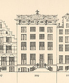 Herengracht 209, Tekening Caspar Philips