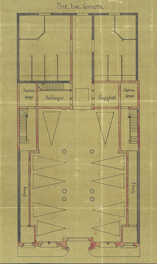 Keizersgracht 507 - 511 1886 beganegrond SAA