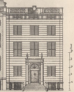 Herengracht 4, tekening Cornelis Danckerts