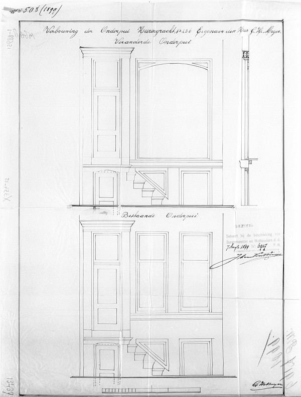 Herengracht 236 Bouwtek Meijer 1899 SAA