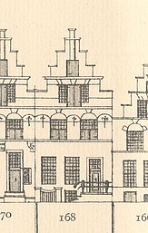 Keizersgracht 168, Tekening Caspar Philips