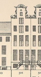 Keizersgracht 501, Tekening Caspar Philips