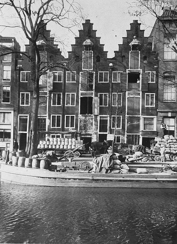 Keizersgracht 40 - 44 voor 1911 BMA SAA