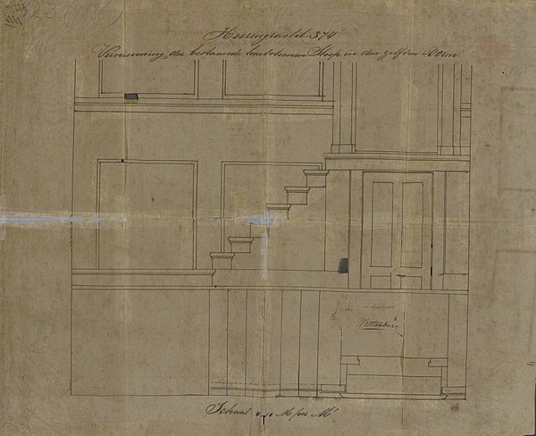 Herengracht 374  tek1886 Stoep PA