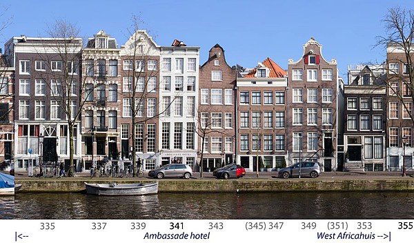 Herengracht 335 - 353 Hotel