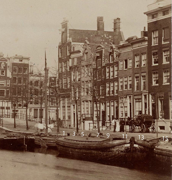 Keizersgracht 001 - 13 Rooswinkel 1892 SAA num