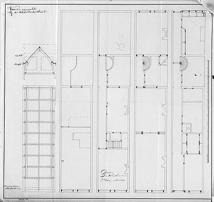 Keizersgracht 772 bouwtekening 1862 -2 SAA