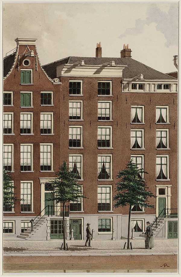 Keizersgracht 562-558 Tekening Rieke SAA