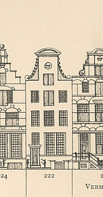 Herengracht 222, tekening Caspar Philips