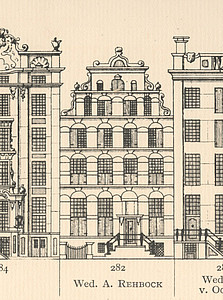 Herengracht 282 tekening Caspar Philips