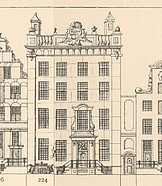 Keizersgracht 224 Tekening Caspar Philips