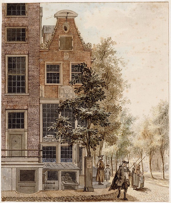 Herengracht 439 hoekhuis 1764 SAA