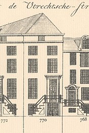 Keizersgracht 770 Tekening Caspar Philips