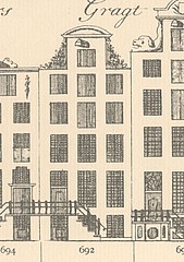 Keizersgracht 692 Tekening Caspar Philips