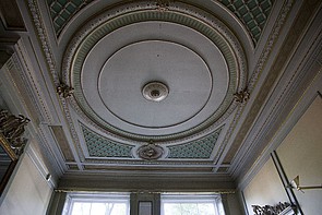 Herengracht 548, Plafond zijkamer, naast hal