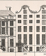 Herengracht 529, Tekening Caspar Philips