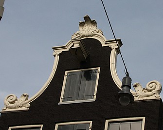 Keizersgracht 238 Reestraat 2, Klokgevel