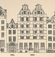 Keizersgracht 189 Tekening Caspar Philips