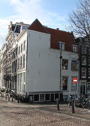 Herengracht 2, zijgevel