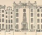 Keizersgracht 105, Tekening Caspar Philips