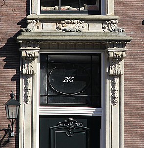 Keizersgracht 265 snijraam