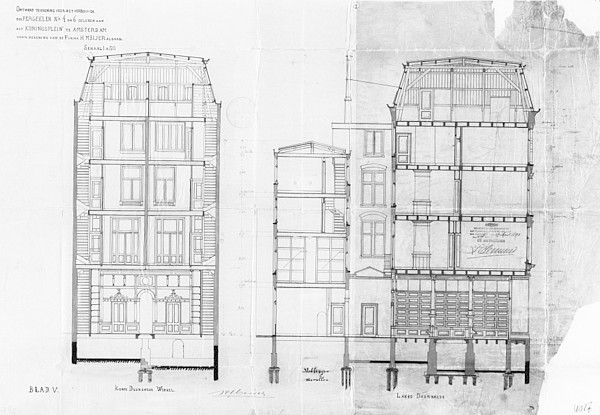 Koningsplein 04-6 bouwtek Bleijs 1890 SAA