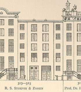 Keizersgracht 315, Tekening Caspar Philips